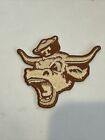 Texas Longhorns Vintage Embroidered Iron On Patch  3 5    X 3   