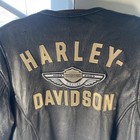Harley Davidson 100th Anniversary Womens Leather Jacket Size Large