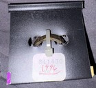 Kiss Catalog Logo Sterling Silver Ring From 1998 New On Card Back