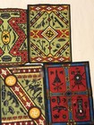 Antique Tobacco Felt Flag   Navajo Native American    7  Cigar Cigarette Premium