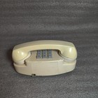 At t Beige Push Button Phone Vintage Touch-tone Desk Telephone Landline