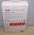 Mcdavid Sport Compression 3 4 Athletic Pants Tights Black Men s Size  L 34 36