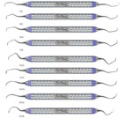Hu-friedy Dental Gracey Curette Set Of 9 Rigid Everedge 2 0  9 Handle Instrument