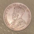 1919 C Newfoundland 50c Fifty Cents  925 Silver Coin
