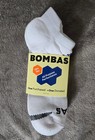 4-pack  4 Pairs  Bombas Solids Ankle Socks - White - Large - Free Shipping