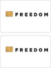 Charlie Kirk 2-pack Freedom Turning Point Usa Credit Card Skin Sticker Decal