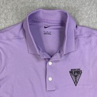 Nike Golden State Valkyries Polo Shirt Mens Medium Purple Wnba Basketball