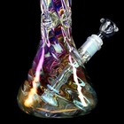 18 Inch Heavy Glass Bong Water Pipe Smoking Bong Beaker   14mm Bowl Hookah Usa