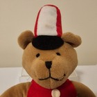 Dakin Applause Nutcracker Bear Plush Stuffed Animal Red Shirt W  Tags Vintage 8 