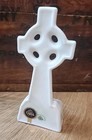 White Bone China Irish Cross Royal Tara Ireland Shamrock