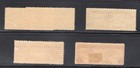 Lot Of  5  Vintage Unused Us Airmail Stamps Free Shipping