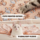1 Pack 3 Blankets Super Soft Fluffy Premium Fleece Pet Blanket Flannel Throw    