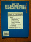 How To Books Model Railroading 222 Tips For Building Model Rail Road Structures 