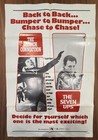 Original 1973 The Seven-ups Poster   Complete Lobby Card Set Roy Scheider Vintag