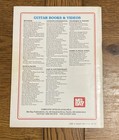 Mel Bay Pedal Steel Guitar Backup Instruction Songbook 1992
