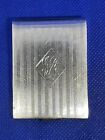 Sterling  925  Antique Match Safe Sterling A r t  Mfg  Co 