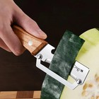 1 Pc Stainless Steel Peeler With Wooden Handle     Fruit   Vegetable Slicer