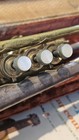 King Silvertone Bb Cornet Sterling Silver Bell Medium Bore 3 Piston W  Case