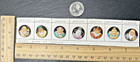 Seven Gods Of Good Fortune Japanese Toshikane Buttons N845