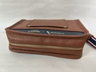 American Airlines Flagship Brown Amenity Bag By Shinola Detroit New