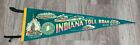 Vintage  Indiana Toll Road  Souvenir Felt Pennant  indy 500 