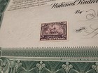 Mexico 1902 National Railway Company   1000 Dollars Gold Coupons Bond Revenue