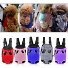 Mesh Pet Puppy Dog Cat Carrier Backpack Head Legs Out Front Net Bag Tote Sling