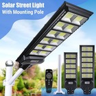Exterior Comercial Led Solar Luz De La Calle Luz De Estacionamiento De La Calle