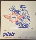 Seattle Pilots-- Opening Day  April 11  1969  Stamped Cover With Baseball Stamps