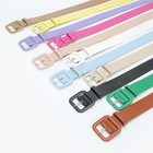Cotim Coyin Women s Wide Leather Belt With Square Buckle  High Waist Belts