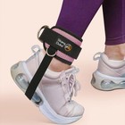 Gym Exercise Ankle Straps Weight Lifting Fitness D Ring Cable Attachment Strap