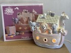 Noah s Ark Porcelain Night Light Lamp Vintage 1992 Enesco Baby Nursery Animals