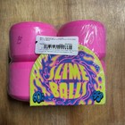 Santa Cruz Slime Balls Scudwads 60mm 95a Skateboard Wheels Neon Pink Vomits