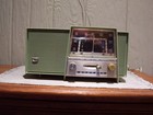 Vintage Motorola Green Mid Century Tube Radio Model B2g Am fm Powers On As Is