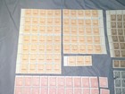 Paraguay Mint   Cancelled Stamp Blocks Lot Officials   Centimos Early Issues