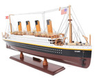 Rms Titanic Ocean Liner Wooden Model 25  White Star Line Cruise Ship New