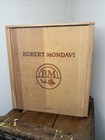 Vintage Robert Mondavi Winery Napa Valley Wooden Wine Box