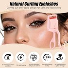 Heated Eyelash Curler Electric 2-in-1 Fast Heat Usb Rechargeable Lash Curler