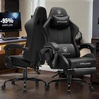 Gaming Chair With Foot Rest   Pocket Spring Cushion  Ergonomic High Back Compute