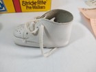 2 Pairs Vintage Stride Rite Pre Walker With Box White Leather Infant Baby Shoes
