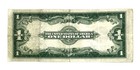 United States 1923 Large Size Silver Certificate  1 Banknote Paper Money Fr  237