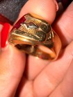 Freemason Ring 10k 6g Gold Size 9 Vintage Masonic Ring Signet