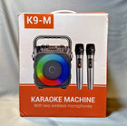 Karaoke Machine With 2 Wireless Microphones portable Karaoke Machine Brand New