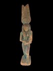 Unique Ancient Egyptian Old Statue Isis Motherhood Nursing Horus Sculpture 
