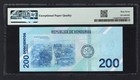 Honduras 200 Lempiras 9-11-2023 P114a Uncirculated Grade 67