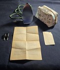 Vintage Foeller W German Travel Iron Azn W Instruction Case 110 - 240 Watt World