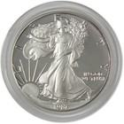 1987 S American Silver Eagle Bullion Proof  1 Coin Collectible Ogp Coa