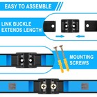 8 Pack 12  Magnetic Tool Holder Strip Metal Magnet Tool Organizer Bar For Garage