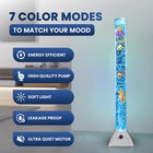 Sensory Bubble Floor Lamp With Bubble Regulator Knob   7 Color Changing Led M   