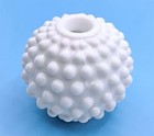 Vintage White Hobnail Milk Glass Lamp Replacement Part Globe Ball Shape 3 